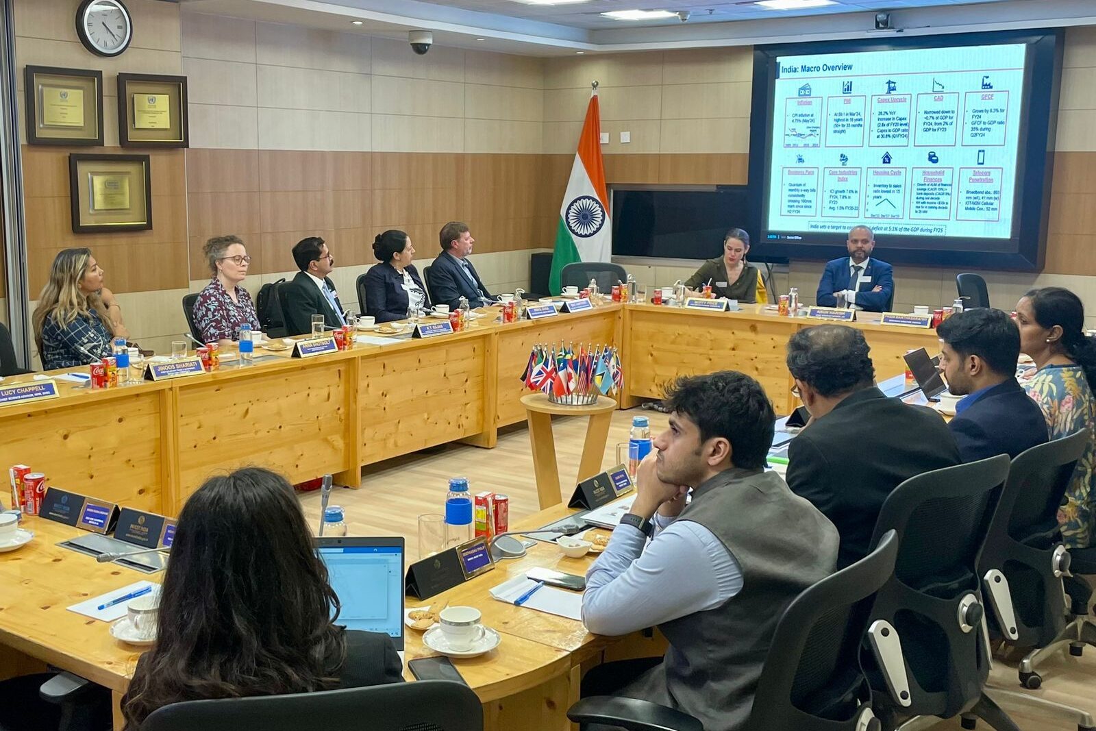 UK-India tech security initiative meeting with industry leaders.